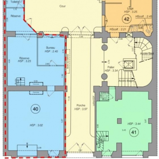  Annonces ST OUEN : Local / Bureau | PARIS (75006) | 77 m2 | 4 400 &euro; 