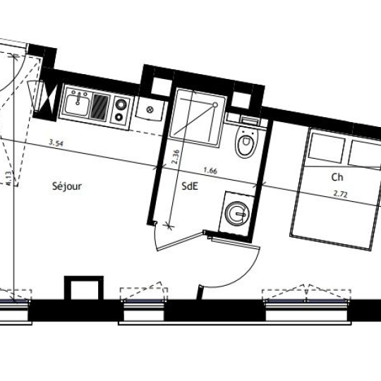  Annonces ST OUEN : Appartement | PARIS (75020) | 27 m2 | 330 000 &euro; 