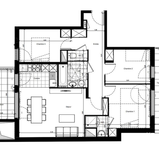  Annonces ST OUEN : Apartment | NANTERRE (92000) | 77 m2 | 4 410 000 &euro; 