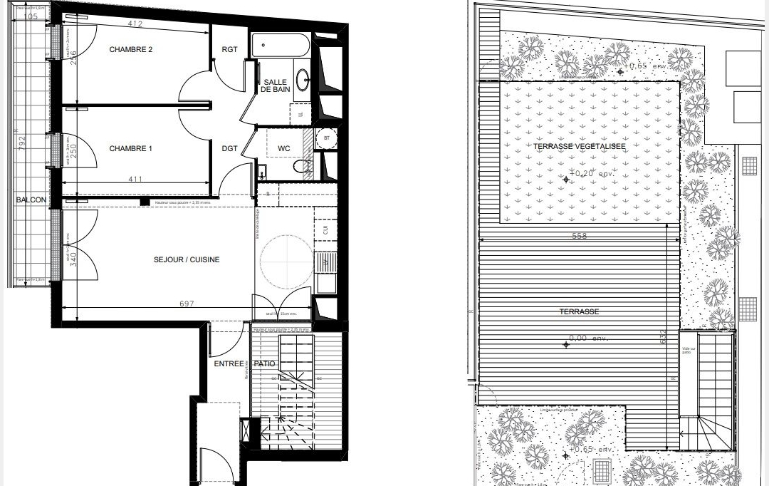 Annonces ST OUEN : Appartement | PARIS (75018) | 64 m2 | 1 225 000 &euro; 