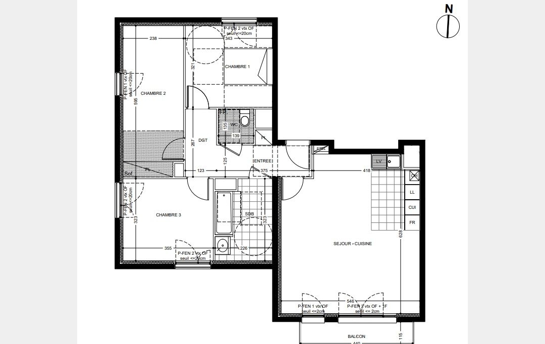 Annonces ST OUEN : Appartement | ROSNY-SOUS-BOIS (93110) | 86 m2 | 369 000 &euro; 