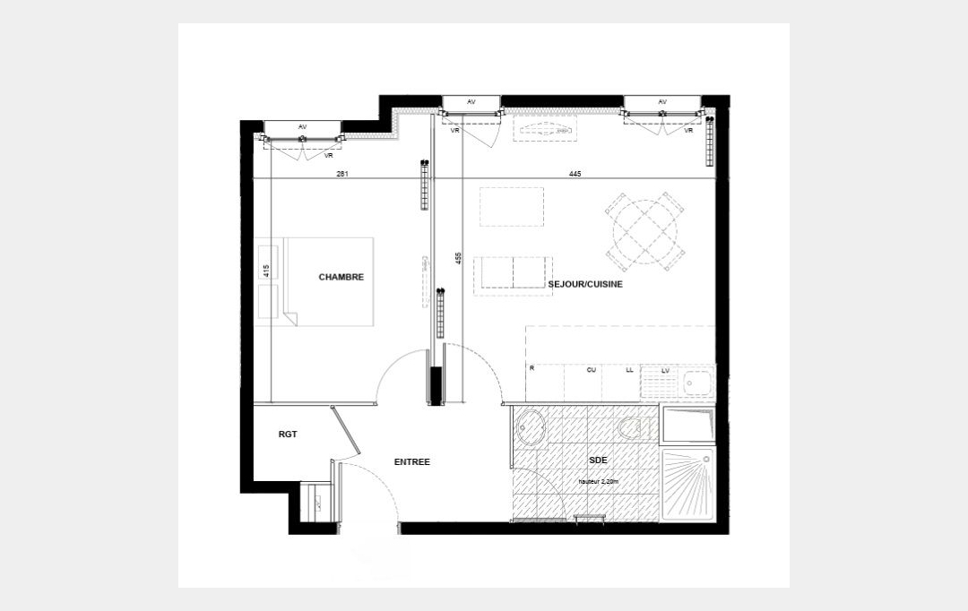Annonces ST OUEN : Appartement | DRANCY (93700) | 44 m2 | 218 000 &euro; 